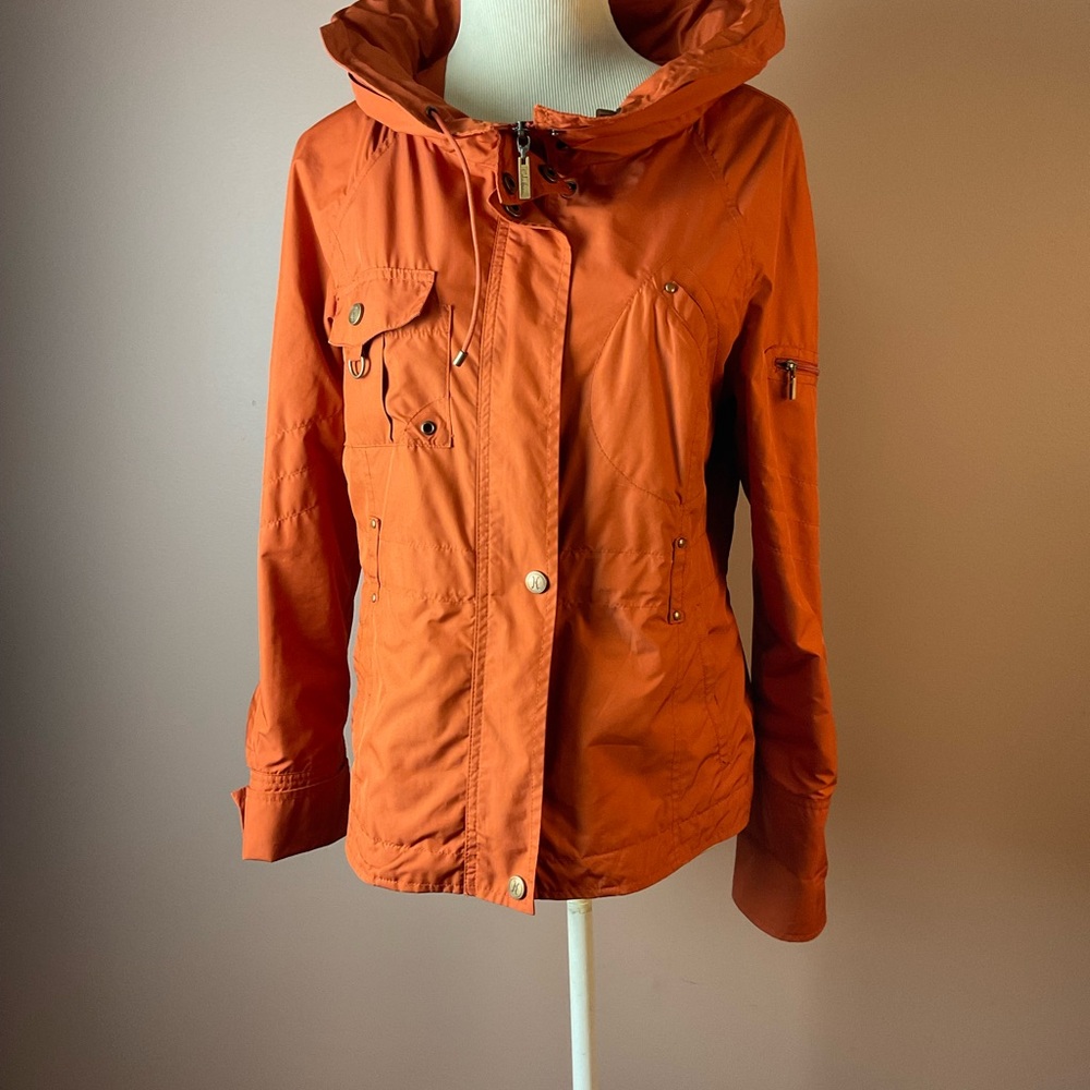 Cole Haan Women's Vibrant Orange Utility Jacket